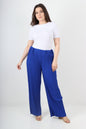 Italian Elasticated Waist Pleated Trouser