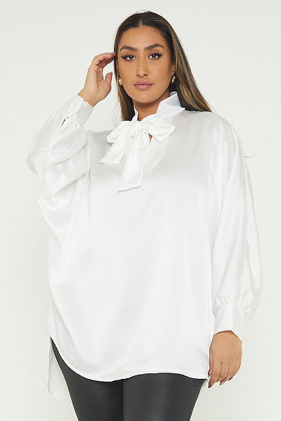 One Size Pussybow Blouse